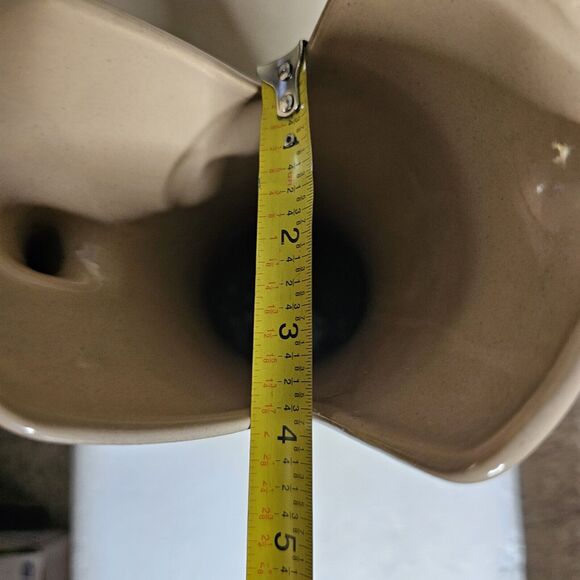 Royal Haeger Mid Century Modern Tall Ewer Vase Pitcher Ombre Drip Glaze Unique - Picture 14 of 14